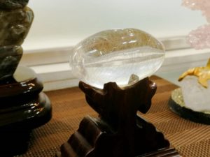 シルバールチル 天珠型鑑賞石